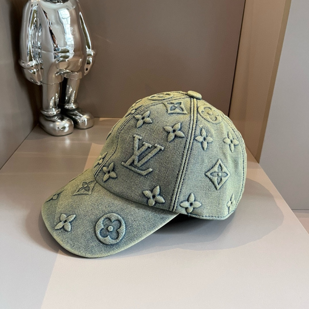 Boné Louis Vuitton Monogram Washed Denim