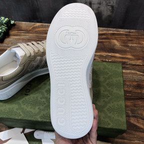 Tênis Gucci GG Supreme Bege/Branco