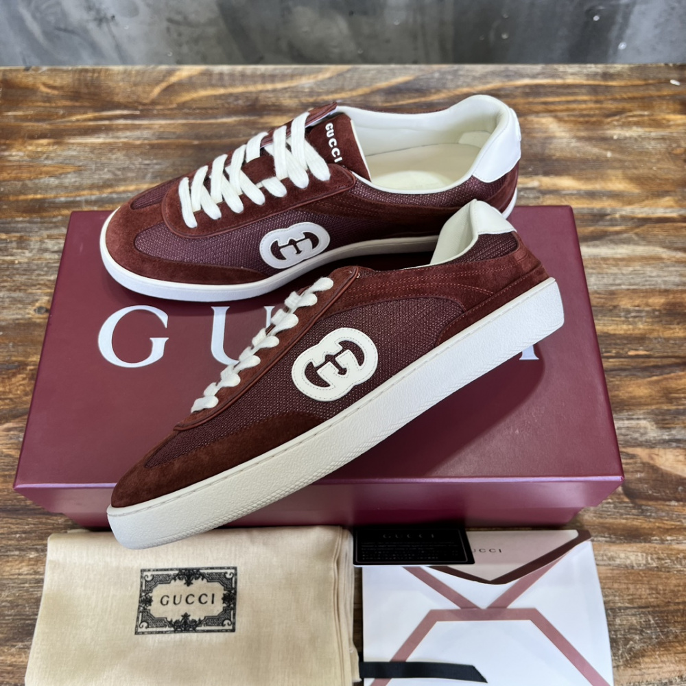 Gucci Interlocking G Sneaker Vinho