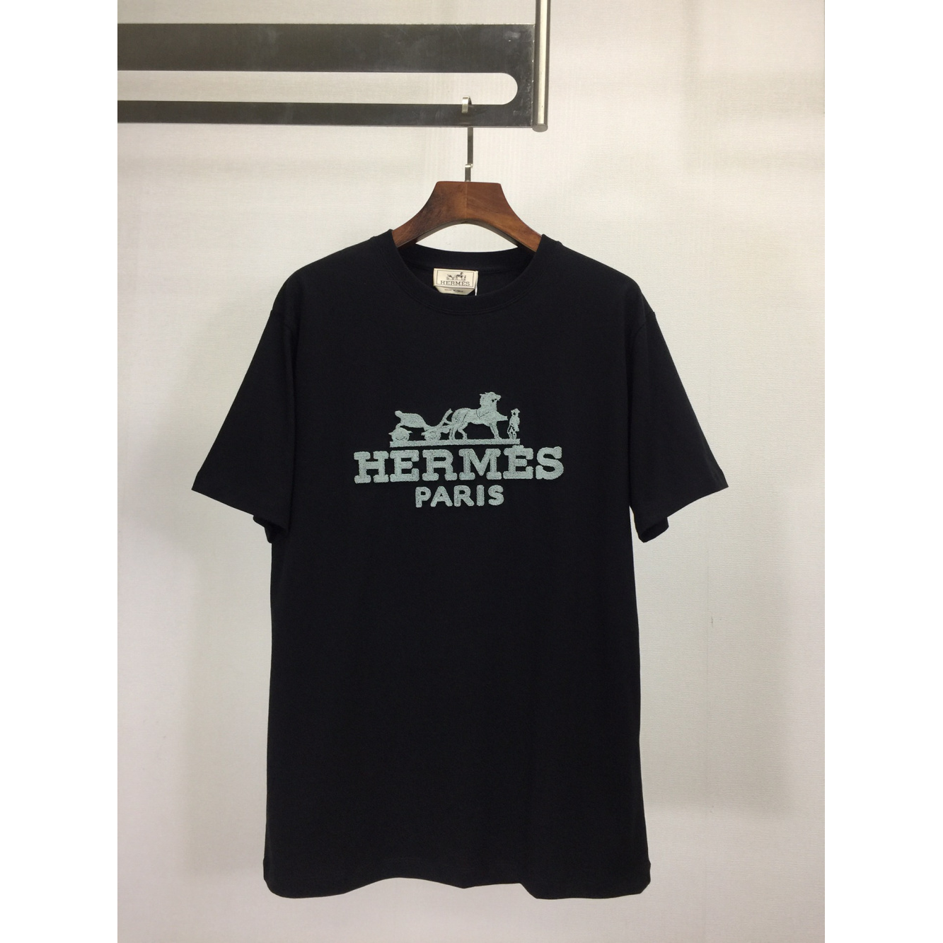 Camisa Hermès Tshirt Preta