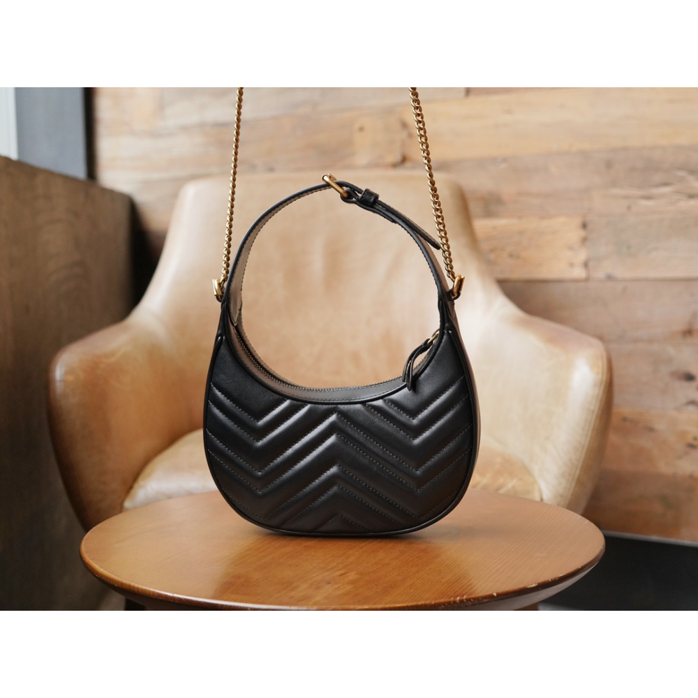 Bolsa Gucci de mão GG Marmont Mini 21.5x11x5CM (4 cores)