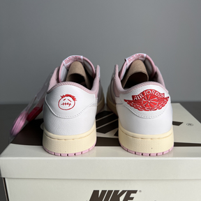 Nike Air Jordan 1 Retro Low x Travis Scott Shy Pink