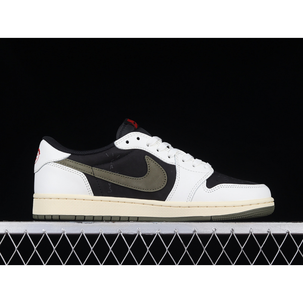 TRAVIS SCOTT X AIR JORDAN 1 LOW OG SAIL OLIVE