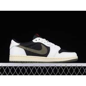 TRAVIS SCOTT X AIR JORDAN 1 LOW OG SAIL OLIVE