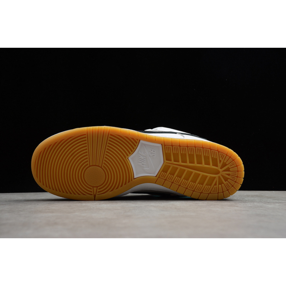 SB DUNK LOW ORANGE LABEL WHITE