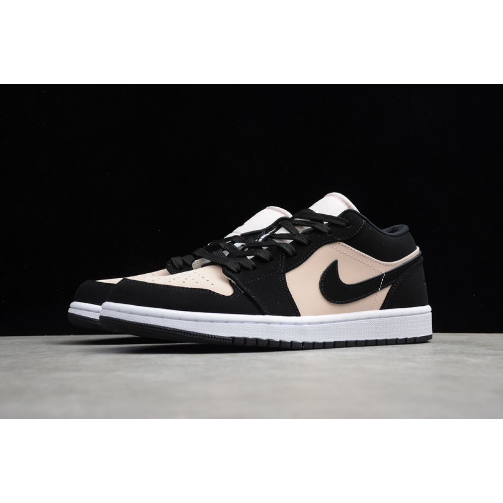 AIR JORDAN 1 LOW BLACK/GUAVA ICE-SAIL