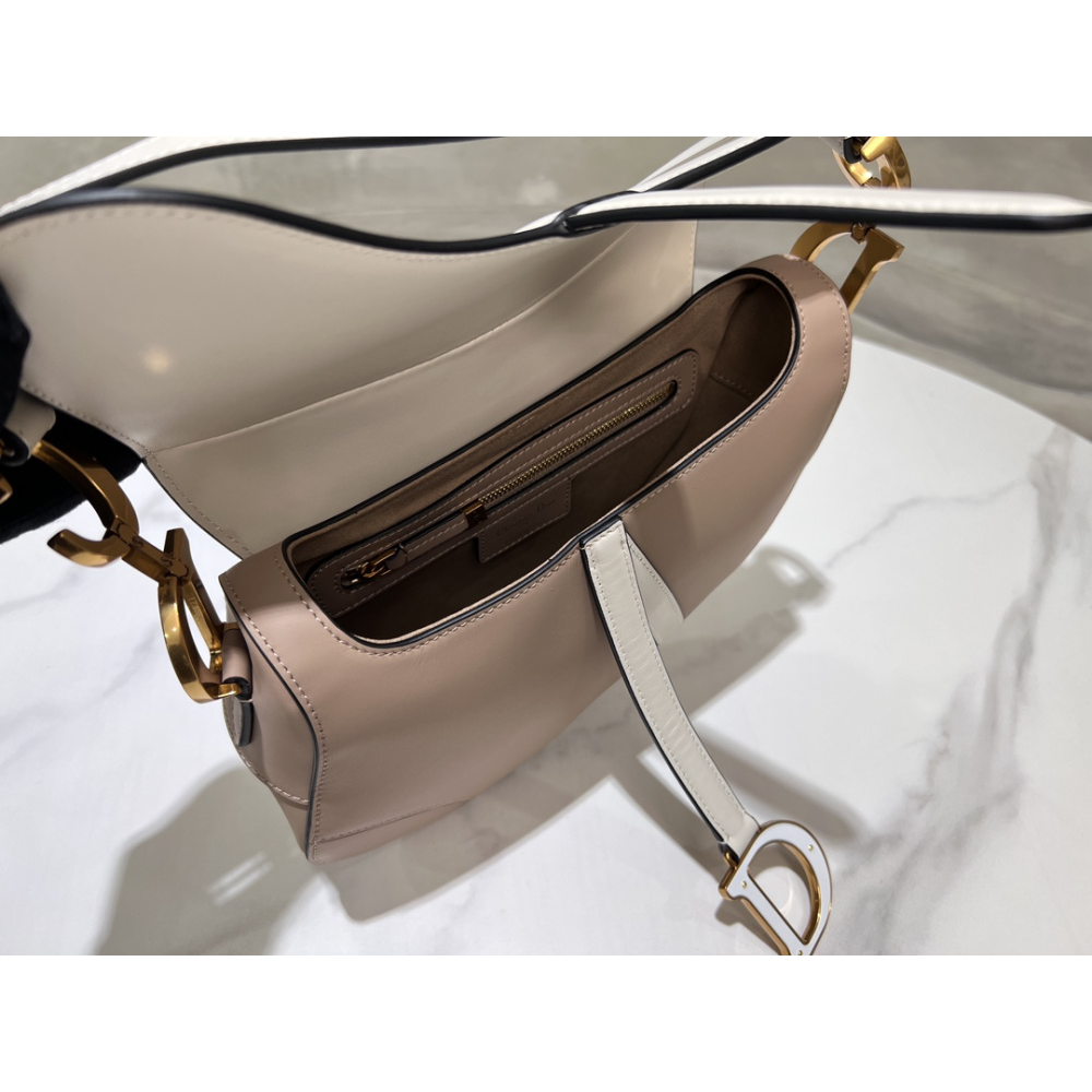 Bolsa Dior Saddle Mini Bicolor 19x15x6cm (2 cores)
