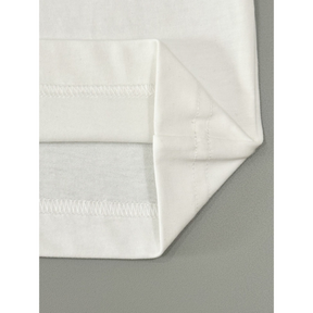 Camisa Prada em algodão com Bolso Lateral em Nylon Branca