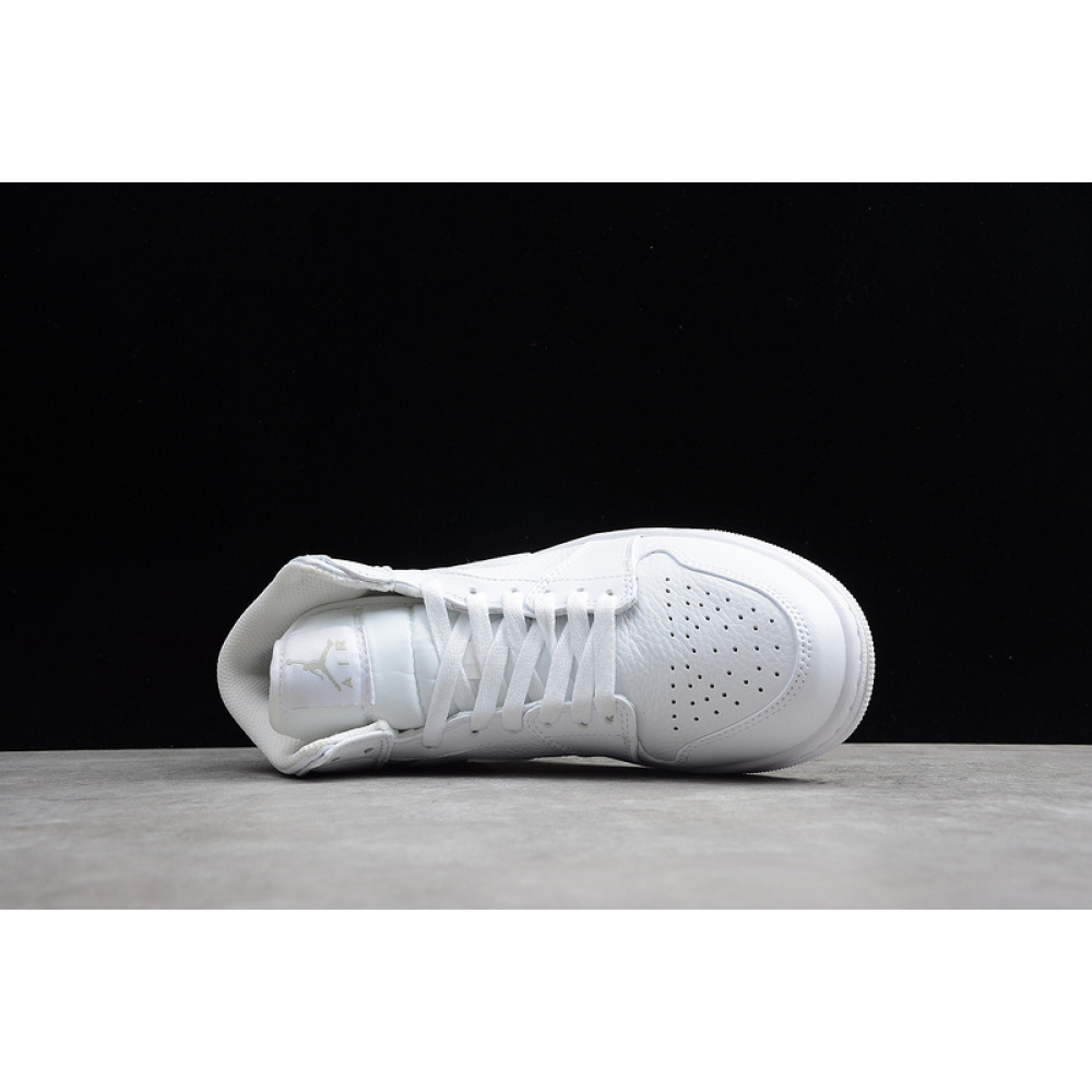 AIR JORDAN 1 MID WHITE