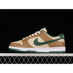 DUNK LOW RATTAN BROWN/CANYON GREEN/SAIL/WHITE/DEEP DRIFTWOOD BROWN
