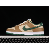DUNK LOW RATTAN BROWN/CANYON GREEN/SAIL/WHITE/DEEP DRIFTWOOD BROWN