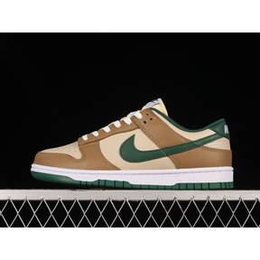 DUNK LOW RATTAN BROWN/CANYON GREEN/SAIL/WHITE/DEEP DRIFTWOOD BROWN