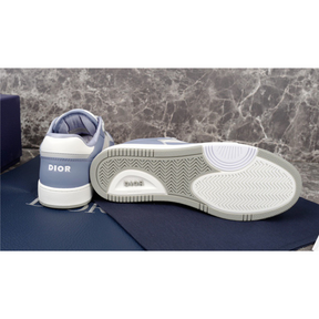 DIOR B27 LOW-TOP BLUE CALFSKIN