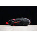 AIR JORDAN SPIZIKE LOW CNY YEAR OF THE DRAGON BLACK/GYM RED/COOL GREY/SAIL