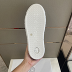Tênis Versace Embroidered Greca Preto/Branco