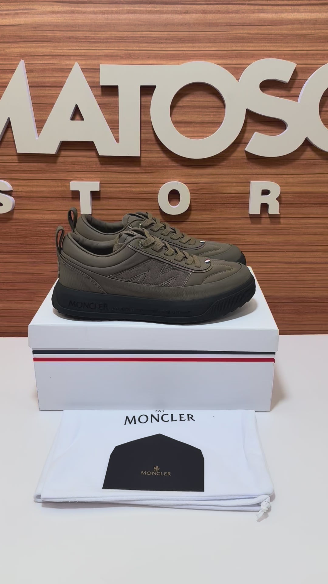 Tênis Moncler Altive Marrom
