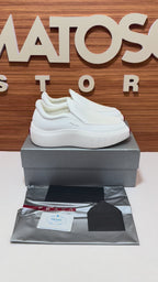 Prada Tênis NoLace Branco