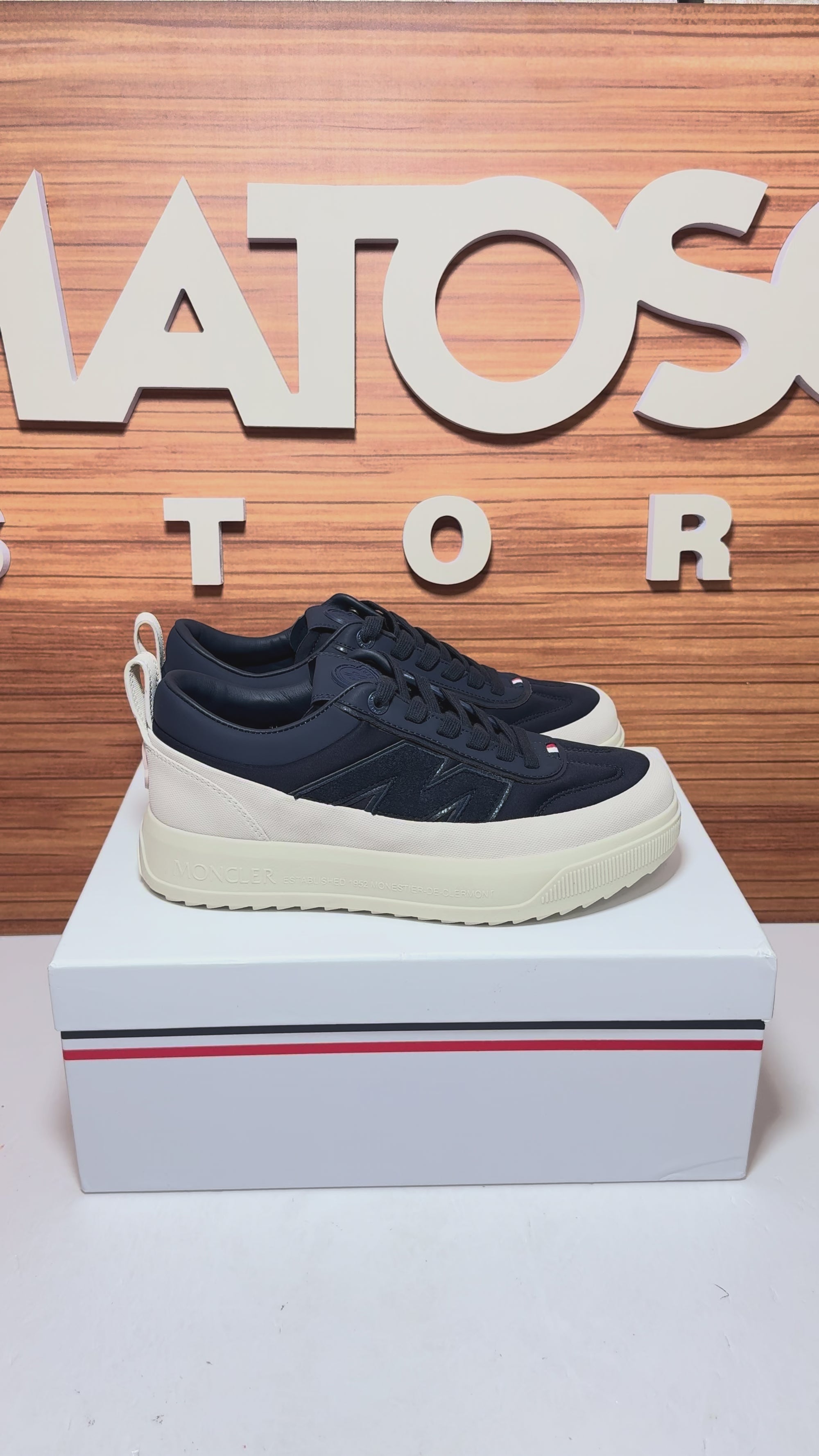 Tênis Moncler Altive Azul Marinho